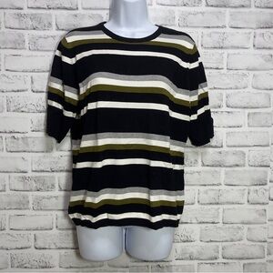 Premise Stripped Sweater NWOT Large